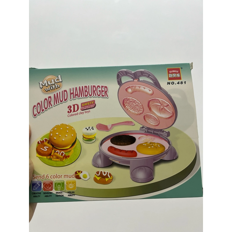 Đất sét làm bánh kem, bánh Pizza, bánh Hambuger  311731