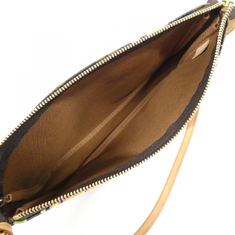 Túi xách Louis Vuitton Monogram Rose (Stephen Sprouse Pochette Accessoires M48615 - Túi phụ kiện hàng hiệu chính hãng 769011