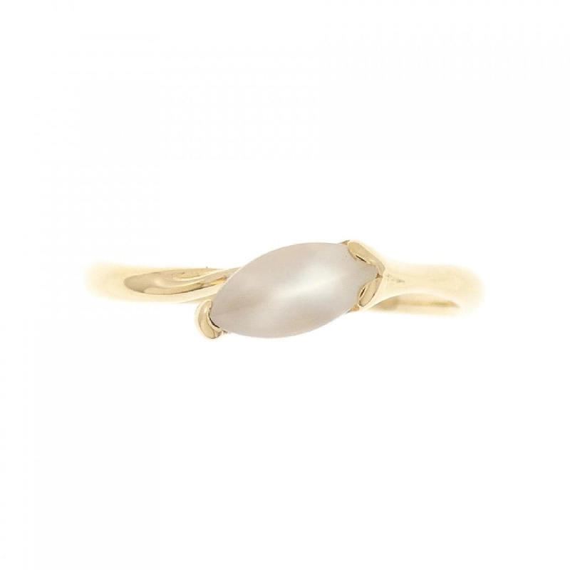 K18YG Nhẫn Đá Mặt Trăng - Hàng hiệu Chính hãng 847031