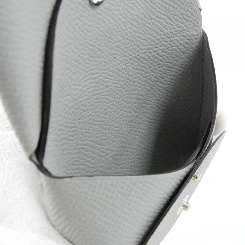 【Sản phẩm chưa sử dụng】Ví tiền Hermes Calvi Duo 083035CK 620886