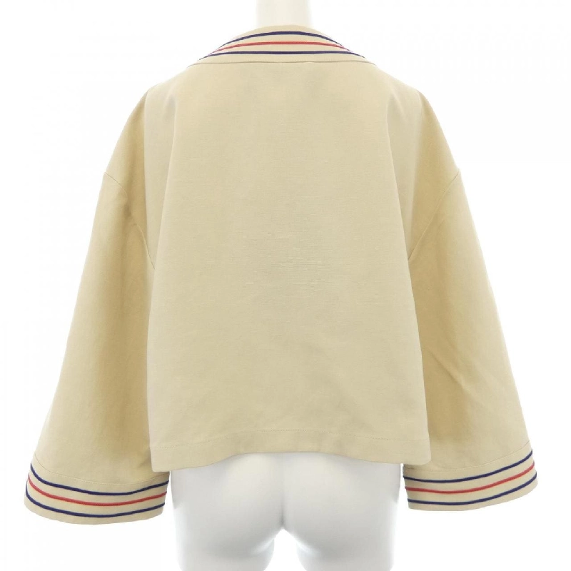 Jacket không cổ GUCCI 744716 ZANZX 631710