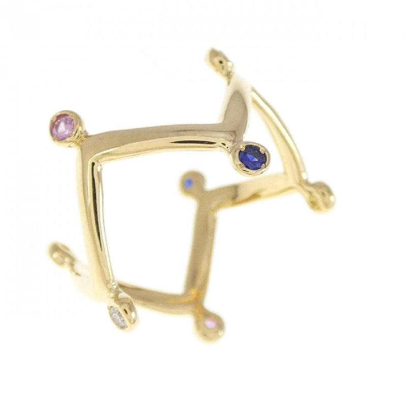 Nhẫn Sapphire K18YG - Hàng hiệu Chính hãng 855936