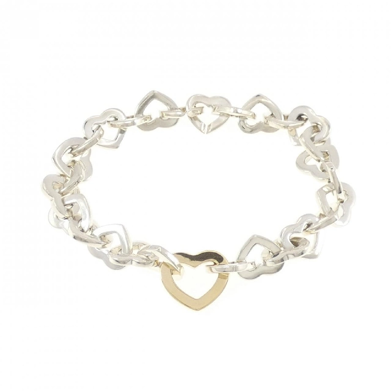 Tiffany Heart Link Bracelet - Hàng hiệu Authentic 848116
