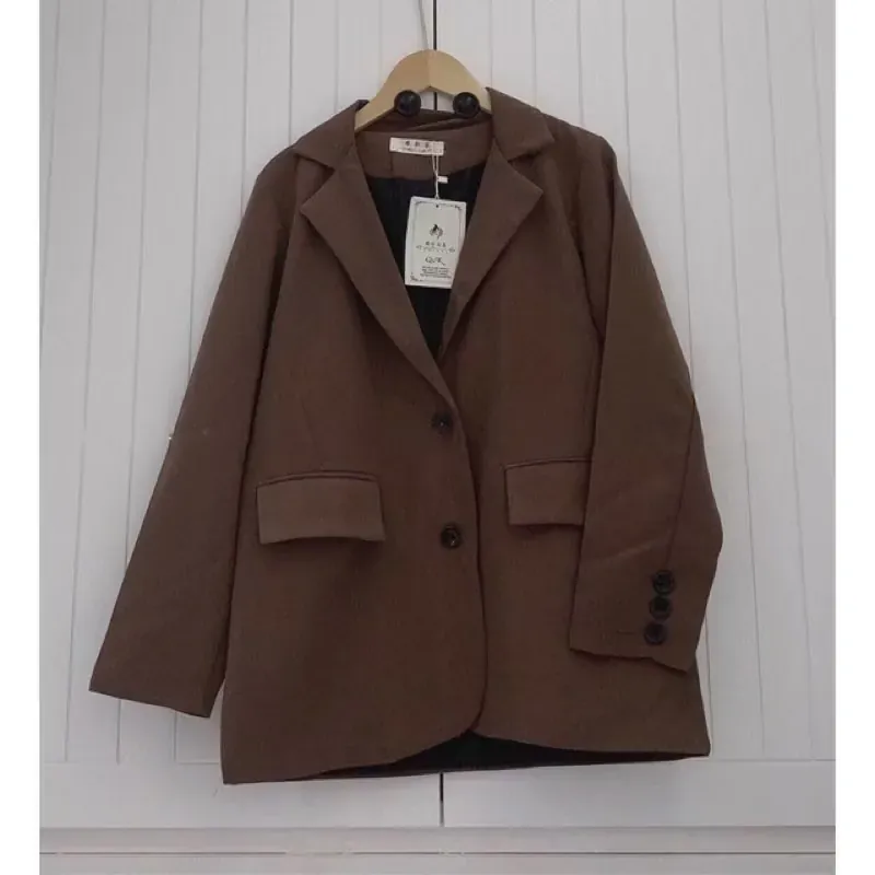 Áo Blazer nữ công sở dài tay - phong cách Hàn Quốc, 2 lớp 711489