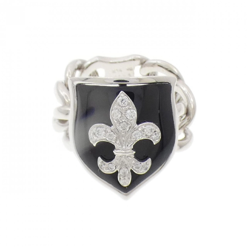 K18WG Nhẫn Onyx - Hàng hiệu Chính hãng 849538