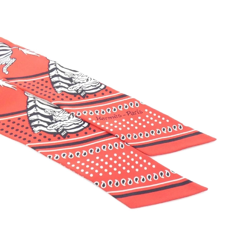 【Sản phẩm mới】Hermès LES ZEBRES Twilly 063265S khăn quàng 625666