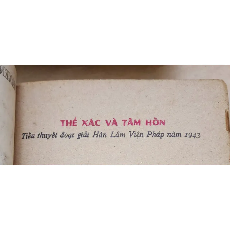 Tác phẩm VH kinh điển Pháp: THỂ XÁC & TÂM HỒN (Van der Meersch) 729219