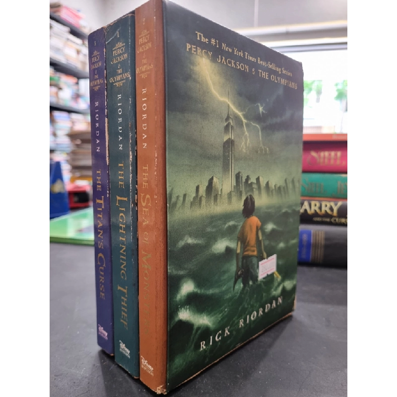 PERCY JACKSON & THE OLYMPIANS (Set 3 Books : The Lightning Thief | The Sea of Monsters | The Titan's Curse) - Rick Riordan 139461