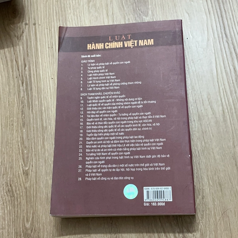 Giáo trình luật hành chính Việt Nam - Đại học quốc gia Hà Nội 484412