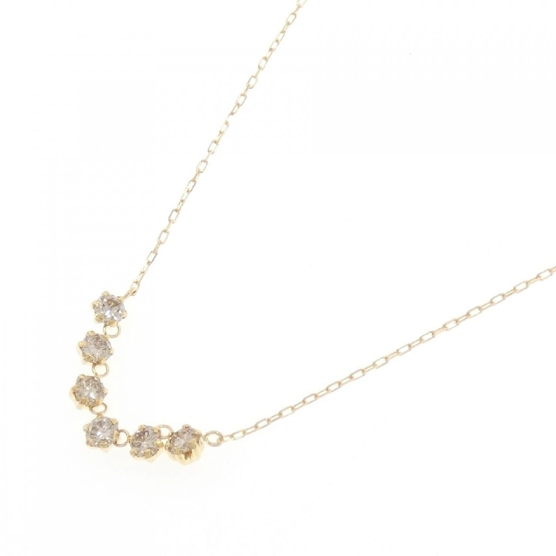 Dây chuyền kim cương K18YG 0.50CT - Hàng hiệu chính hãng 863999