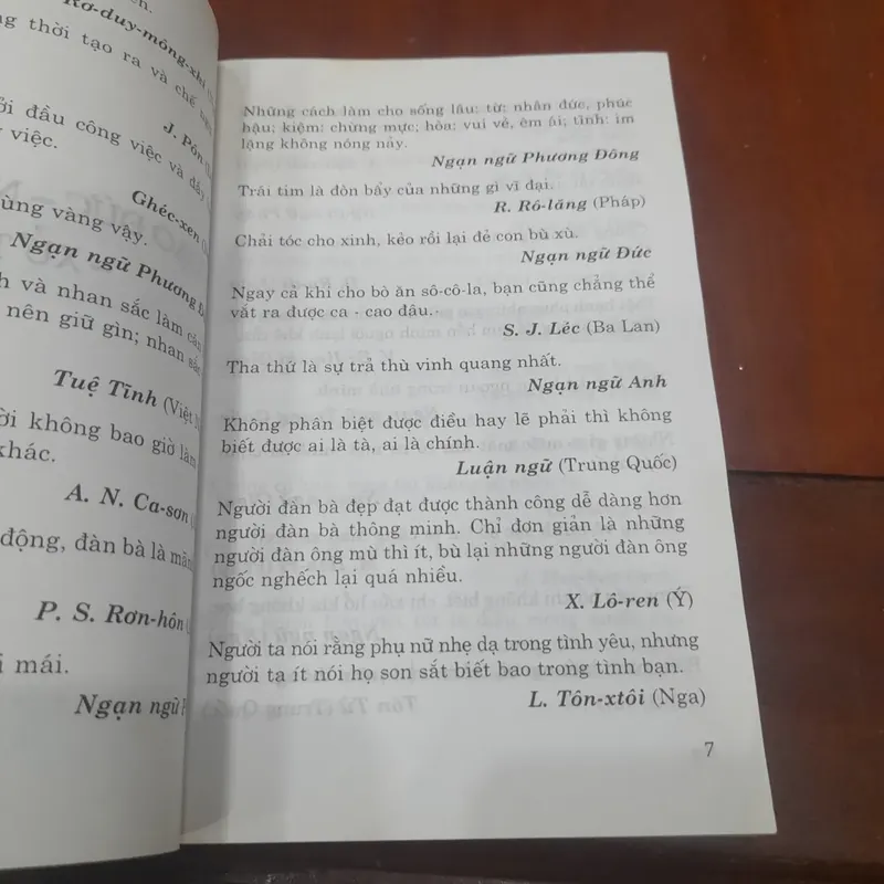 3600 CÂU DANH NGÔN THẾ GIỚI 739025