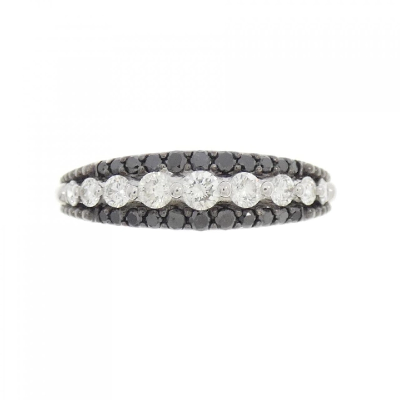 Nhẫn kim cương K18WG/K18BG 0.33CT 672826