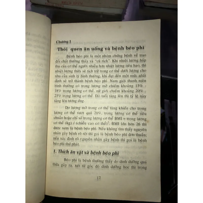 Béo phì và phương thức sinh hoạt - Trương Thu Trăn 1029226