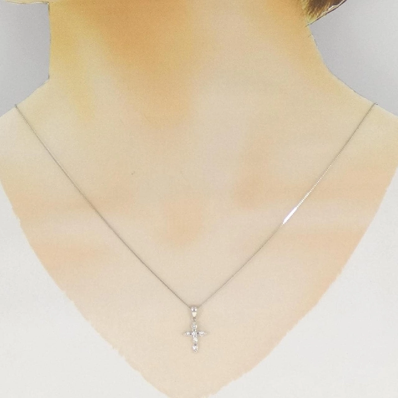 Dây chuyền kim cương PT900/PT850 0.20CT - Hàng hiệu Authentic 862649