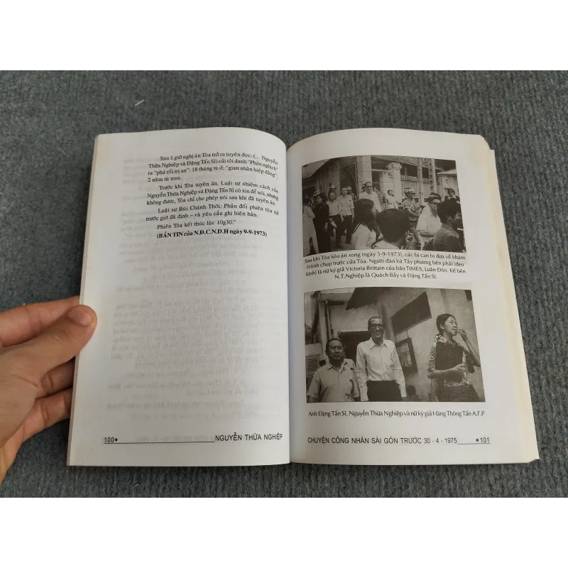 CHUYỆN CÔNG NHÂN SAIGON TRƯỚC 30.4.1975 (VỚI CÁC TÀI LIỆU THẬT, NGƯỜI THẬT, VIỆC THẬT) 694827