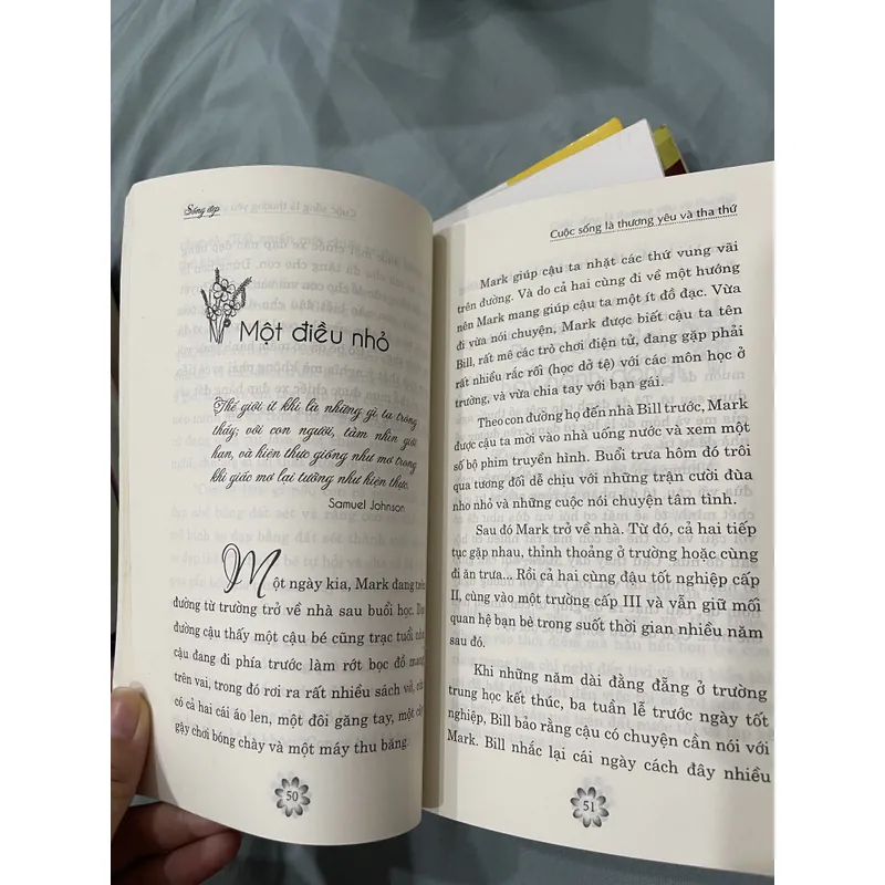 “Cuộc sống là yêu thương và tha thứ” 592874