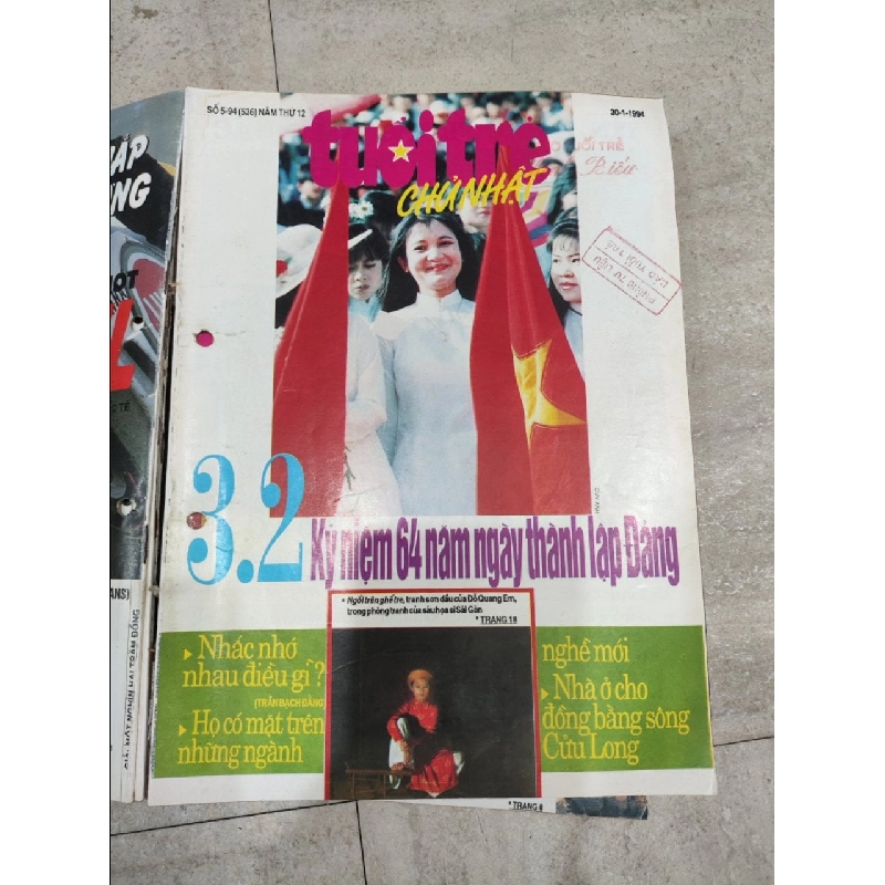 Tuổi Trẻ Chủ Nhật - Số 1-94 đến số 25-94 1002358