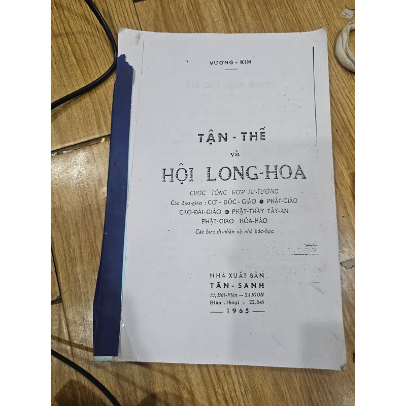 Tận thế và hội Long - Hoa (sách photo, mất bìa, đủ nội dung)
 722439