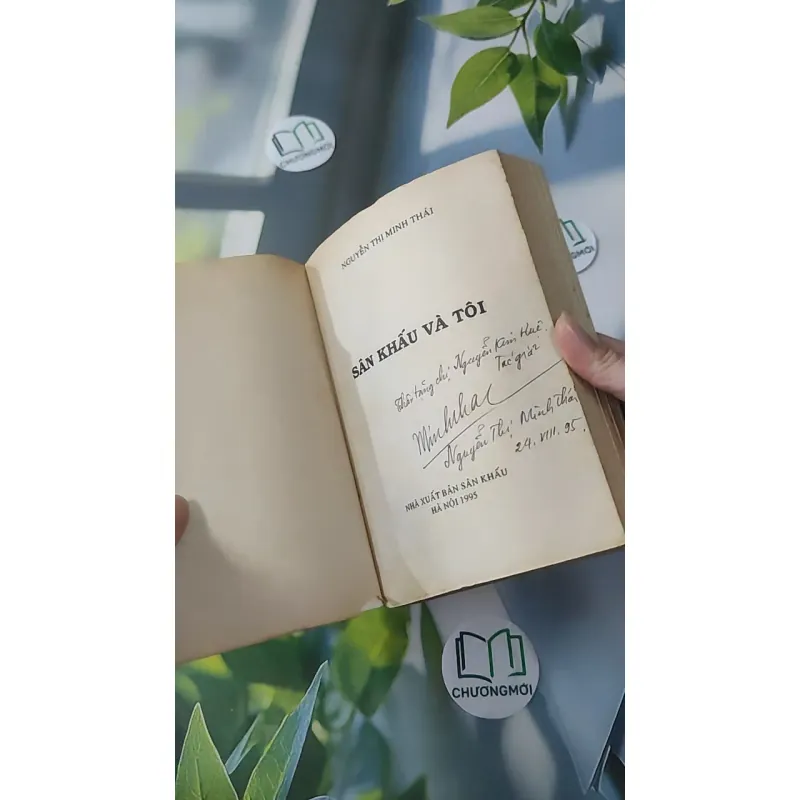 [MIỄN PHÍ BỌC SÁCH] [XƯA] Sân Khấu Và Tôi (1995) - Nguyễn Thị Minh Thái 997847