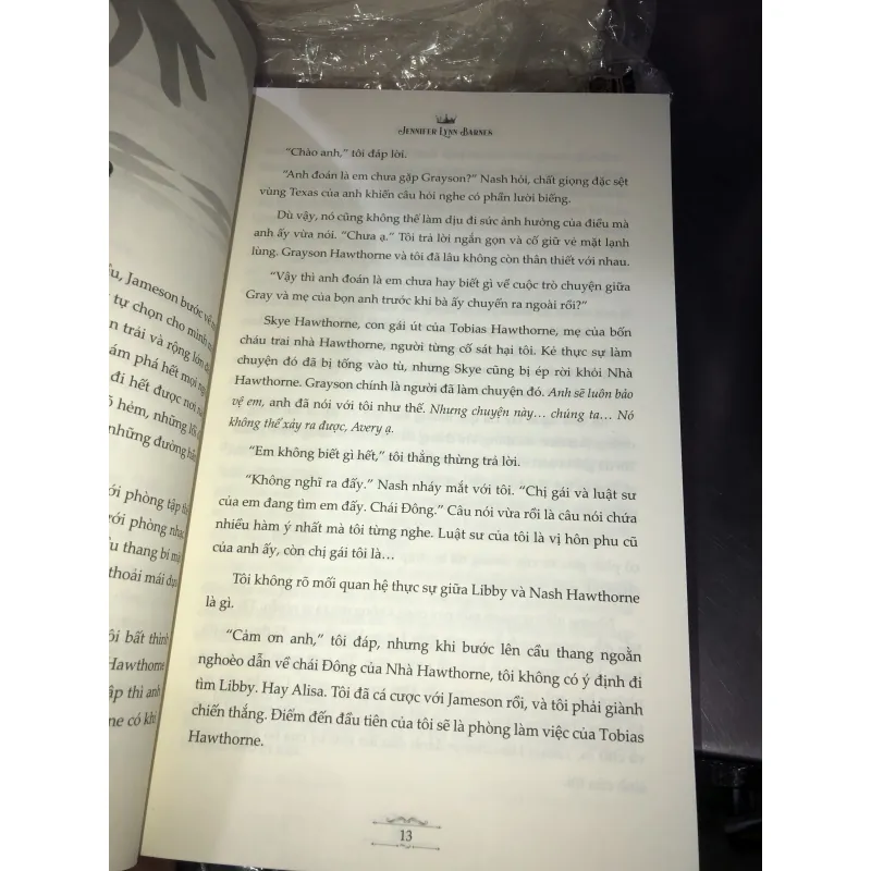 Bí mật gia tộc Hawthorne - Jenifer Lynn Barnes 961575