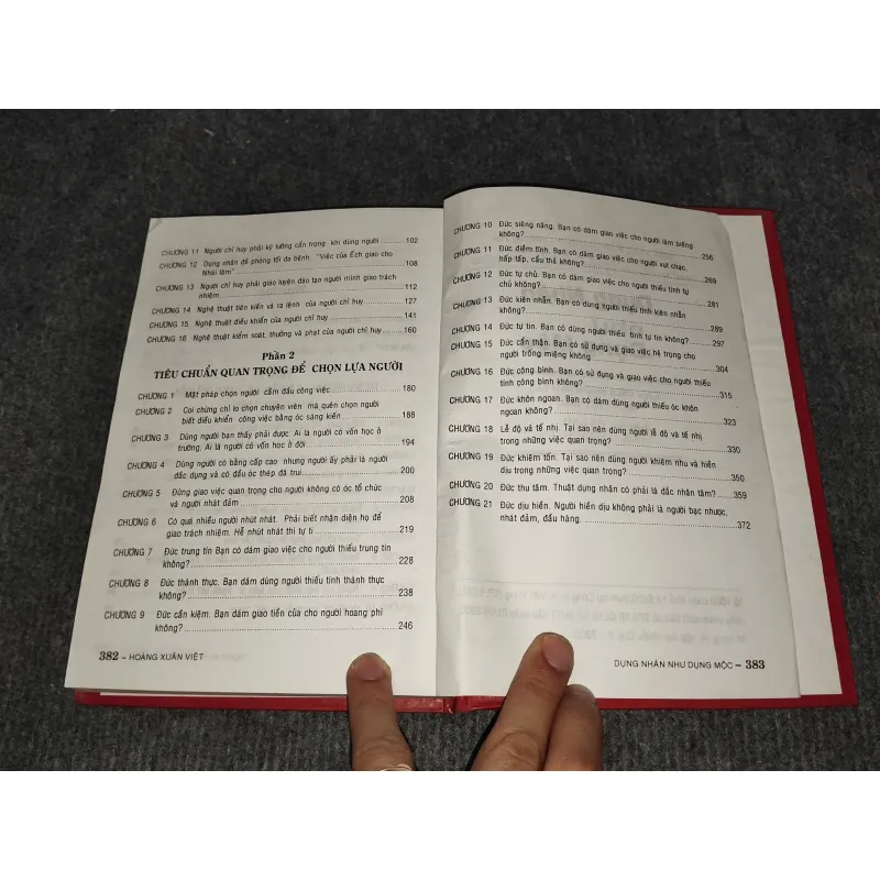 DỤNG NHÂN NHƯ DỤNG MỘC 991068