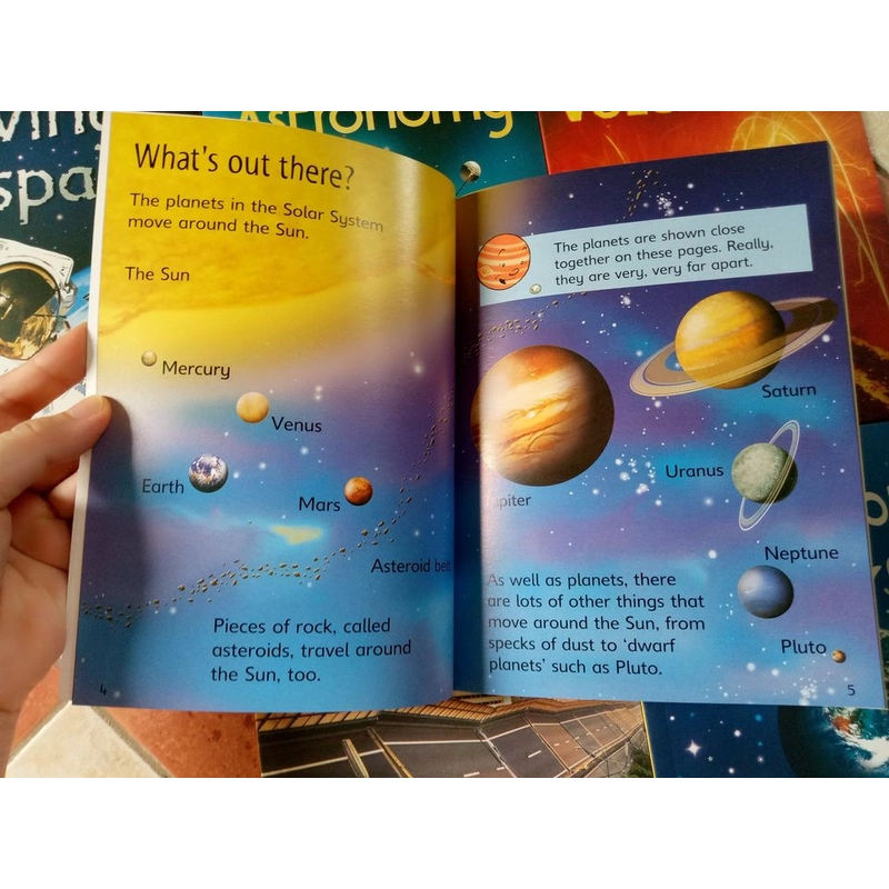 Bộ sách Usborne Beginners Science (10 cuốn bìa mềm) 383911