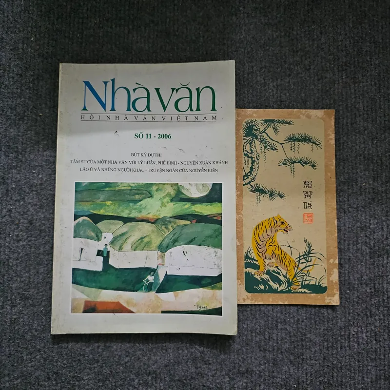 Tạp chí hội nhà văn Việt nam số 11-2006 ( có bài viết của nguyễn xuân khánh) 745335