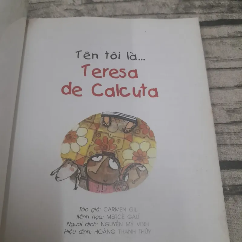 Tên tôi là...Teresa de Calcuta.  Carmen Gil 689334