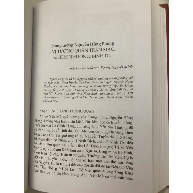 Tướng lĩnh Ninh Bình thời đại Hồ Chí Minh – Nhiều tác giả 998399