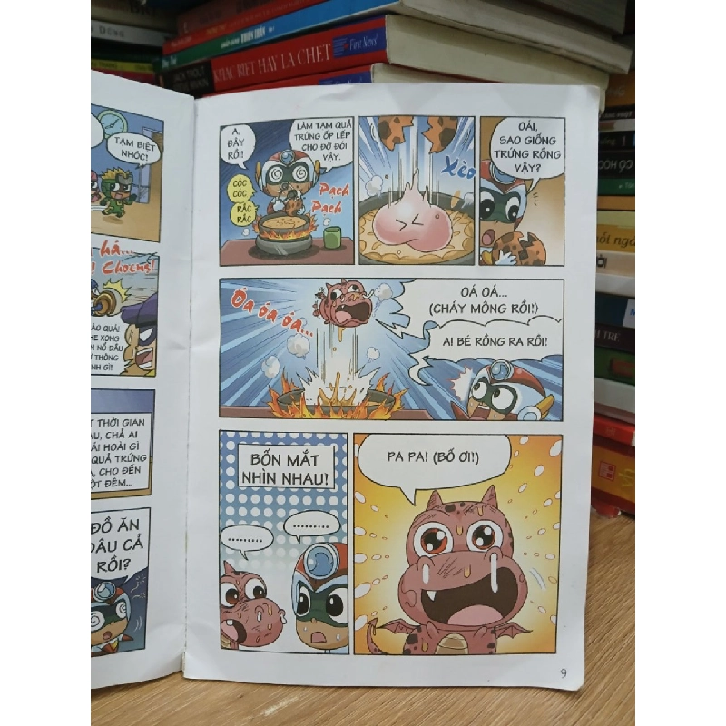 Siêu nhân vui vẻ: Bé rồng PaPa 4- NXB Mỹ Thuật 601844