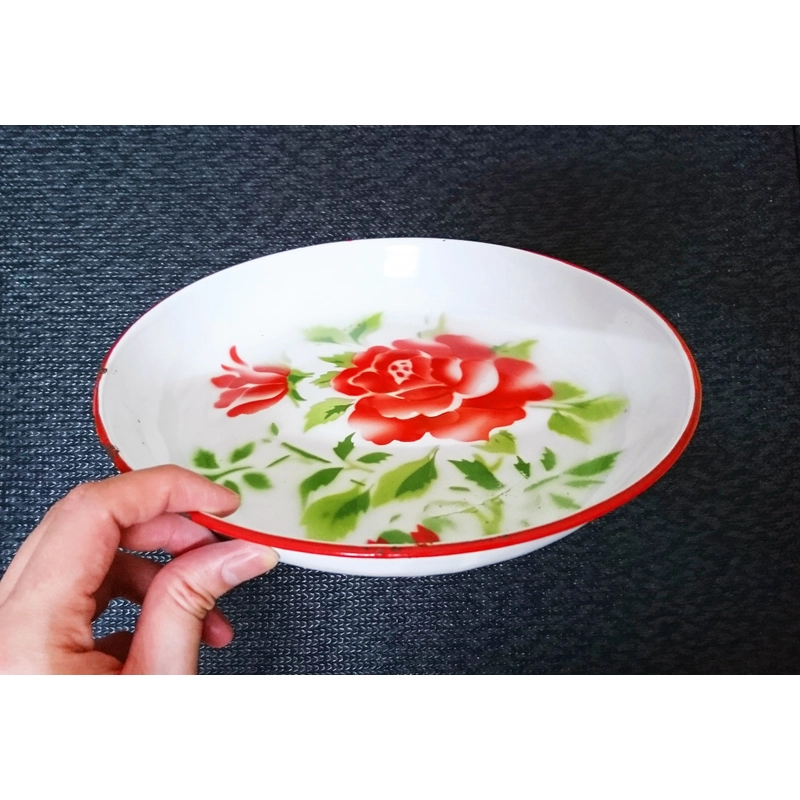 Khay sắt Tráng men xưa thập niên 80 463128