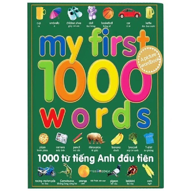 1000 Từ Tiếng Anh Đầu Tiên - My First 1000 Words (Bìa Cứng) - Việt Phước 192921