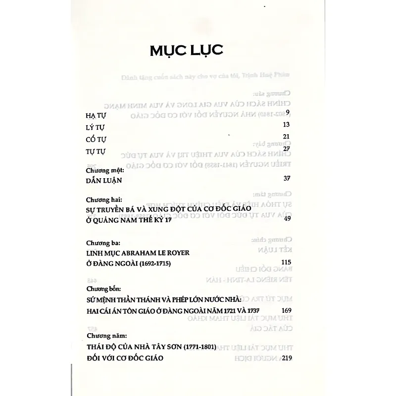LỊCH SỬ CƠ ĐỐC GIÁO VIỆT NAM THẾ KỶ 16 - 19  * Tác giả TRỊNH VĨNH THƯỜNG 1064531