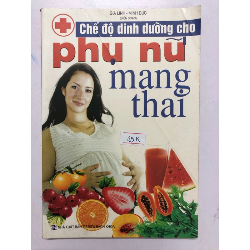 CHẾ ĐỘ DINH DƯỠNG CHO PHỤ NỮ MANG THAI  - 123 trang, nxb: 2006 320380