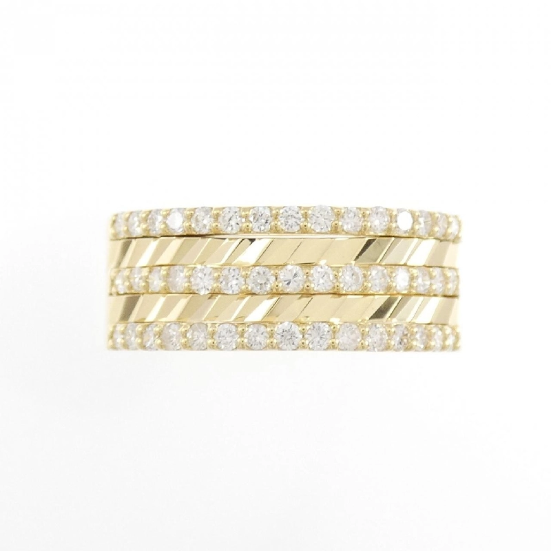 Nhẫn kim cương K18YG 0.43CT 673328