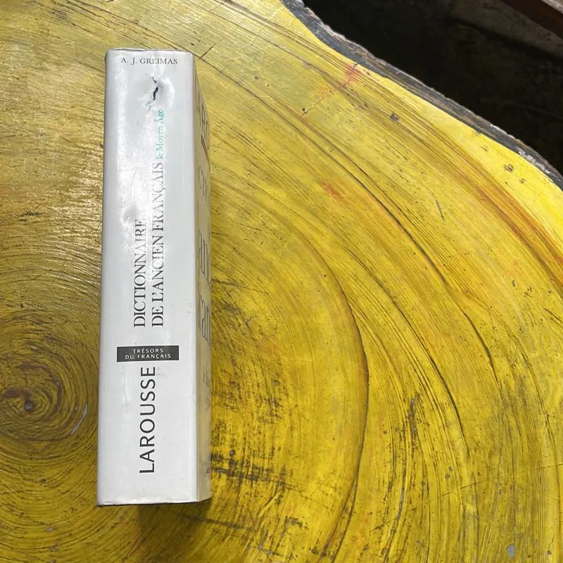 DICTIONNAIRE DE L’ANCIEN FRANCAIS LE MOYEN ÂGE 591097