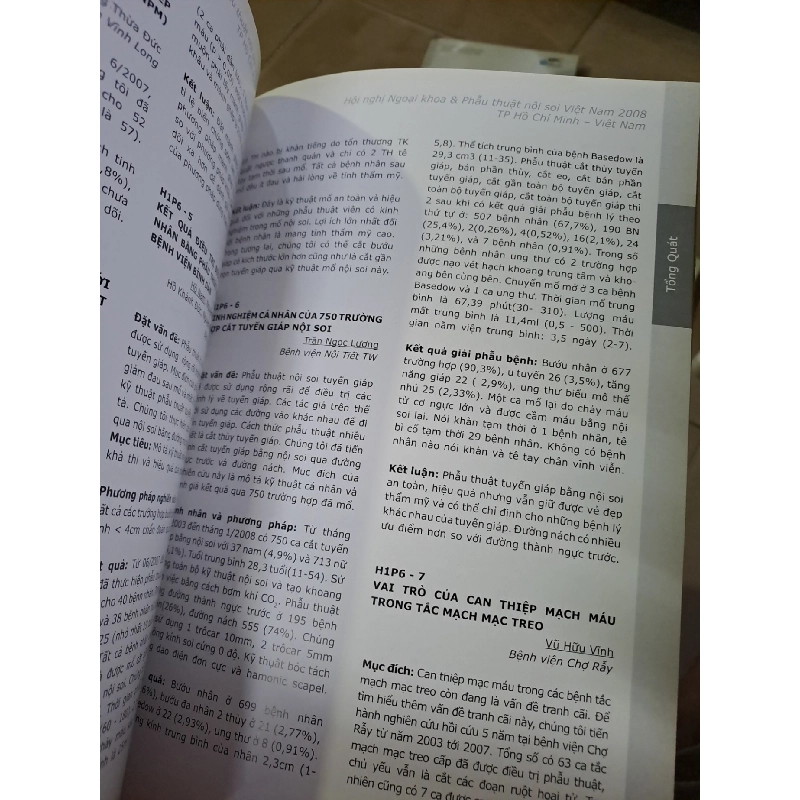 Hội Nghị ngoại khoa và phẫu thuật nội soi việt nam 2008 Kỷ yếu hội nghị HCM0808 TẠP CHÍ, THIẾT KẾ, THỜI TRANG 923614