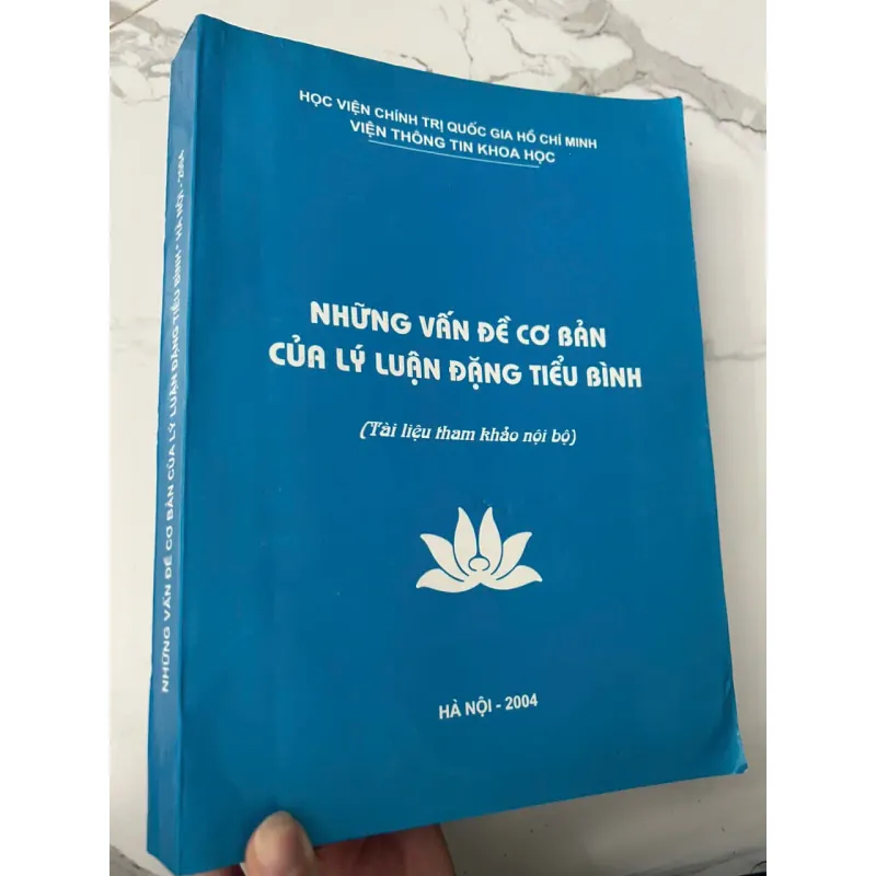 Những Vấn đề Cơ bản của Lý luận Đảng Tiểu Bình - sách tham khảo - khổ to, rất dày 705821