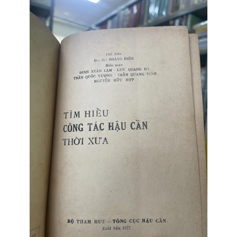TÌM HIỂU CÔNG TÁC HẬU CẦN THỜI XƯA 936404