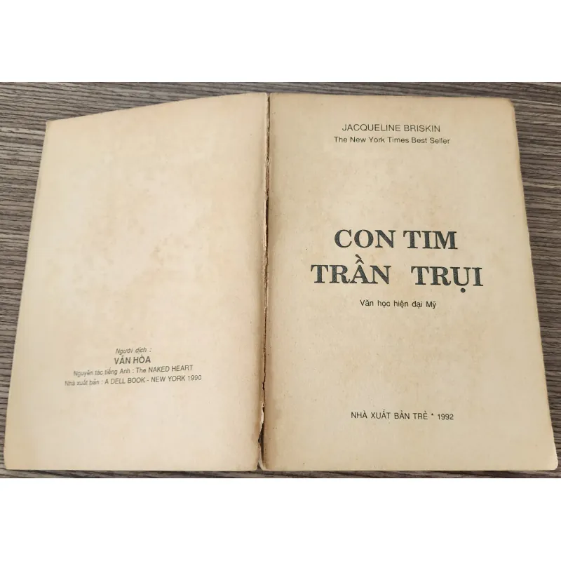 Tiểu thuyết Mỹ CON TIM TRẦN TRỤI 798938