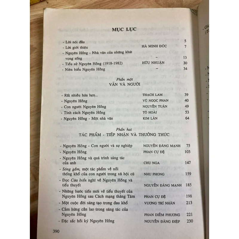 Nguyên Hồng - Về Tác Gia Và Tác Phẩm 957225