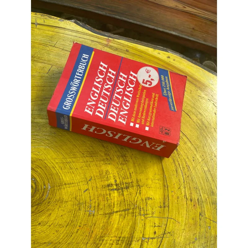 TỪ ĐIỂN ANH - ĐỨC - ĐỨC - ANH BÌA MỀM 730586