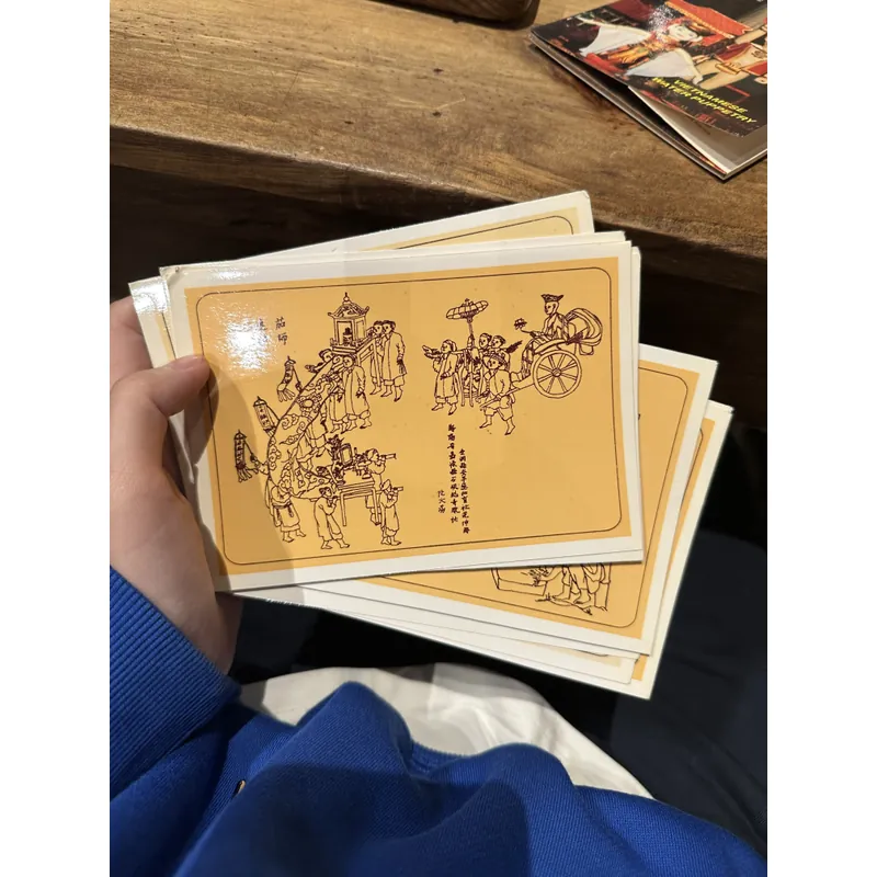 Bộ postcard Tranh khắc gỗ Việt Nam đầu thế kỷ 20 701754