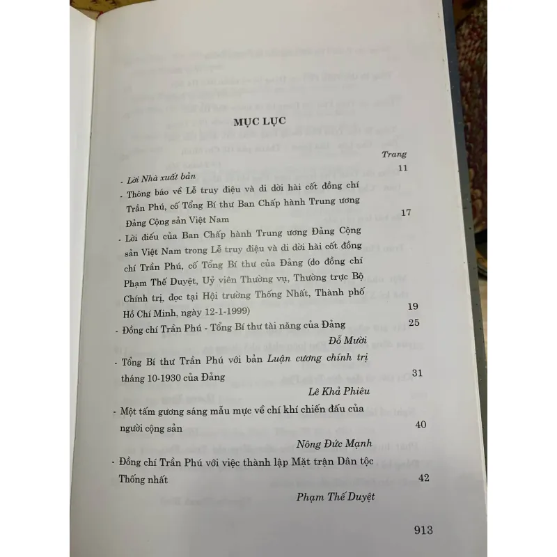 Trần Phú, Tổng Bí Thư Đầu Tiên Của Đảng, Một Tấm Gương Bất Diệt 738893