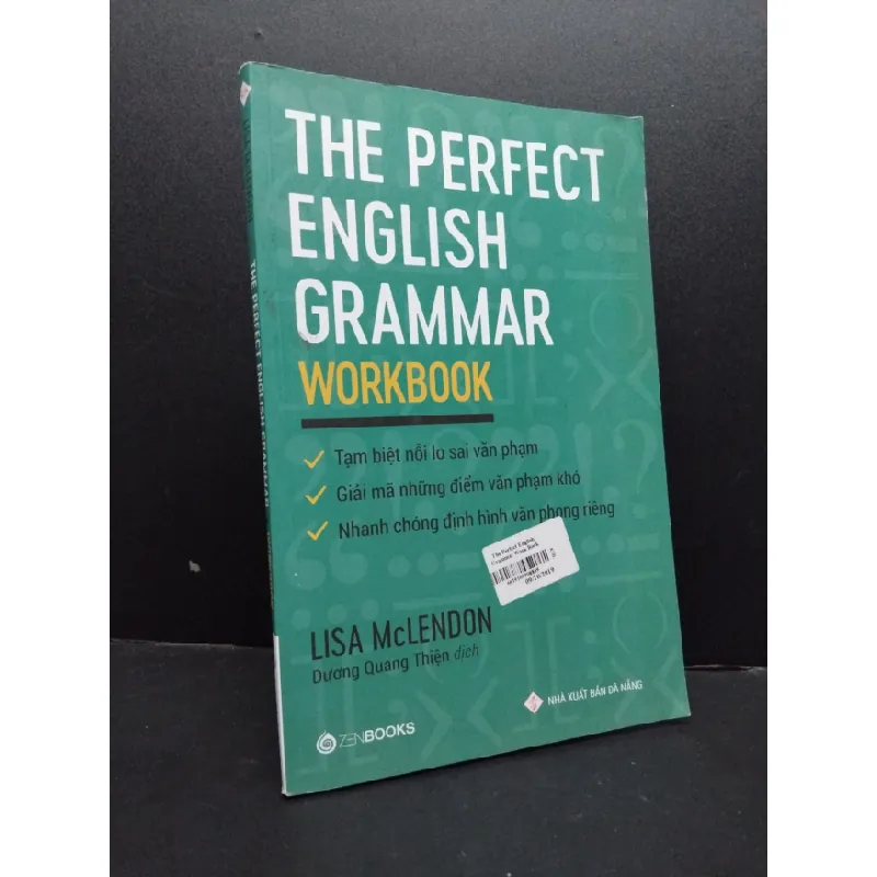 [Sách Cũ SCGR] The perfect english grammar workbook mới 90% bẩn nhẹ 2018 HCM1406 Lisa MClendon SÁCH HỌC NGOẠI NGỮ 677427