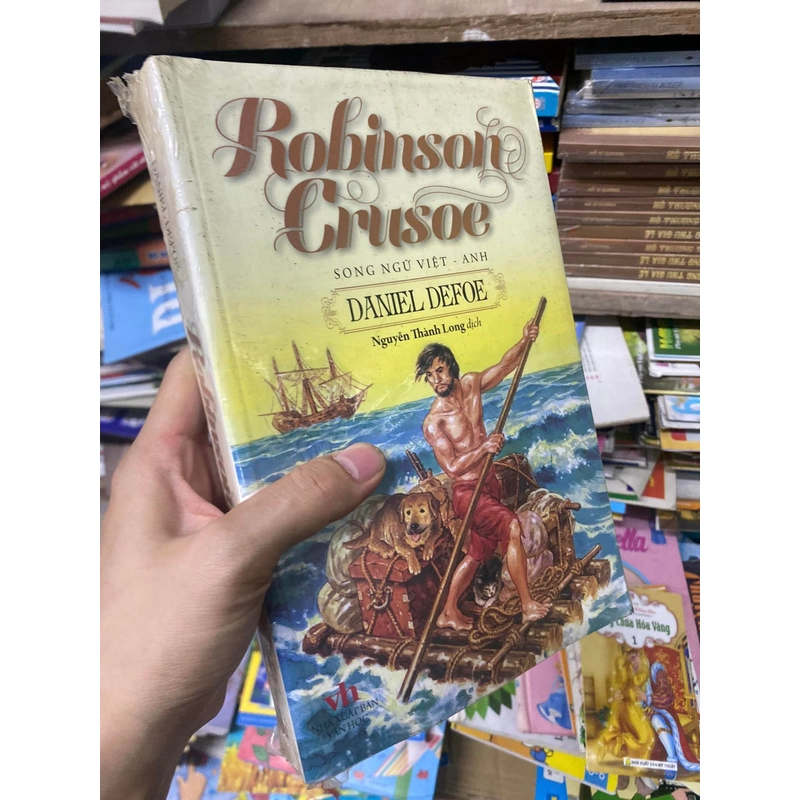 Sách song ngữ Việt - Anh Robinson Crusoe - Daniel Defoe, Nguyễn Thành Long dịch 310751