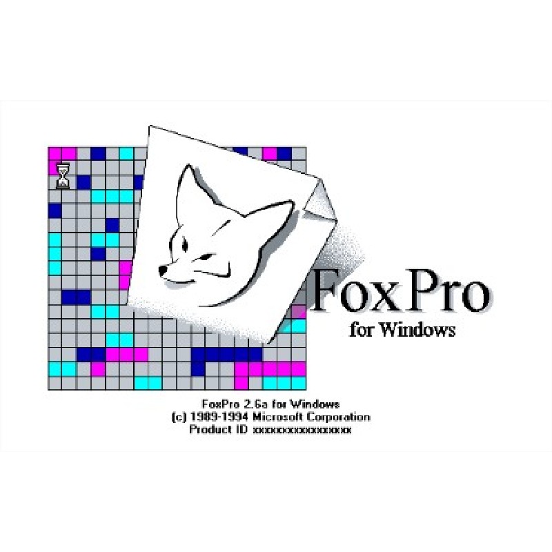 Đĩa CD cài đặt phần mềm Foxpro 2.6 10623
