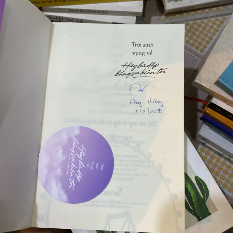 Trời sinh vụn về hãy bù đắp bằng sự kiên trì  929526