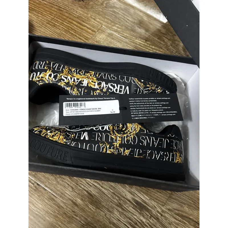 Thanh lý giày versace chính hãng gần như mới – Size 42 – Full box – Giá tốt 995015