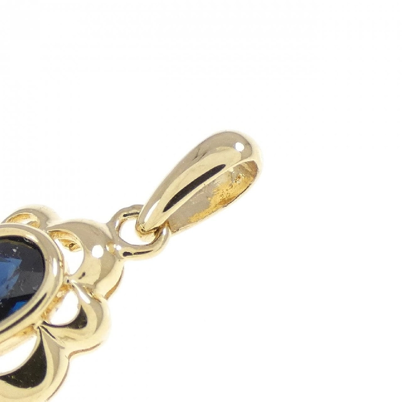 K18YG Sapphire Pendant - Hàng hiệu Authentic 867044